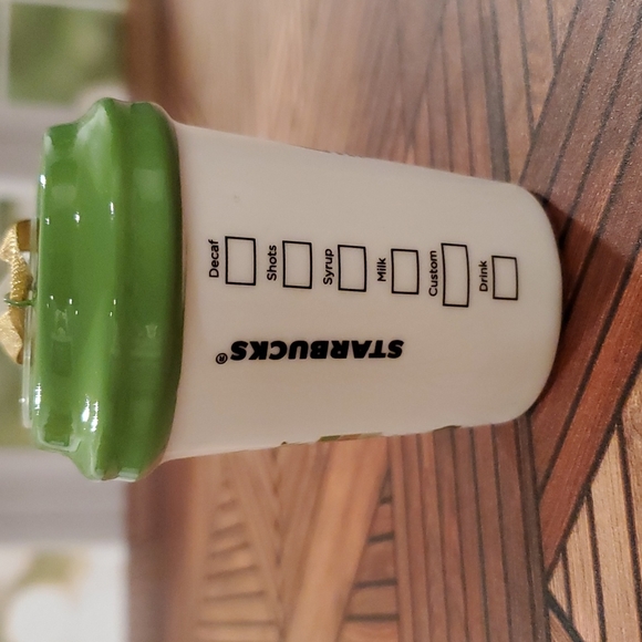 Walt Disney World Animal Kingdom Mickey themed ornament Christmas Starbucks NWT - Picture 3 of 6